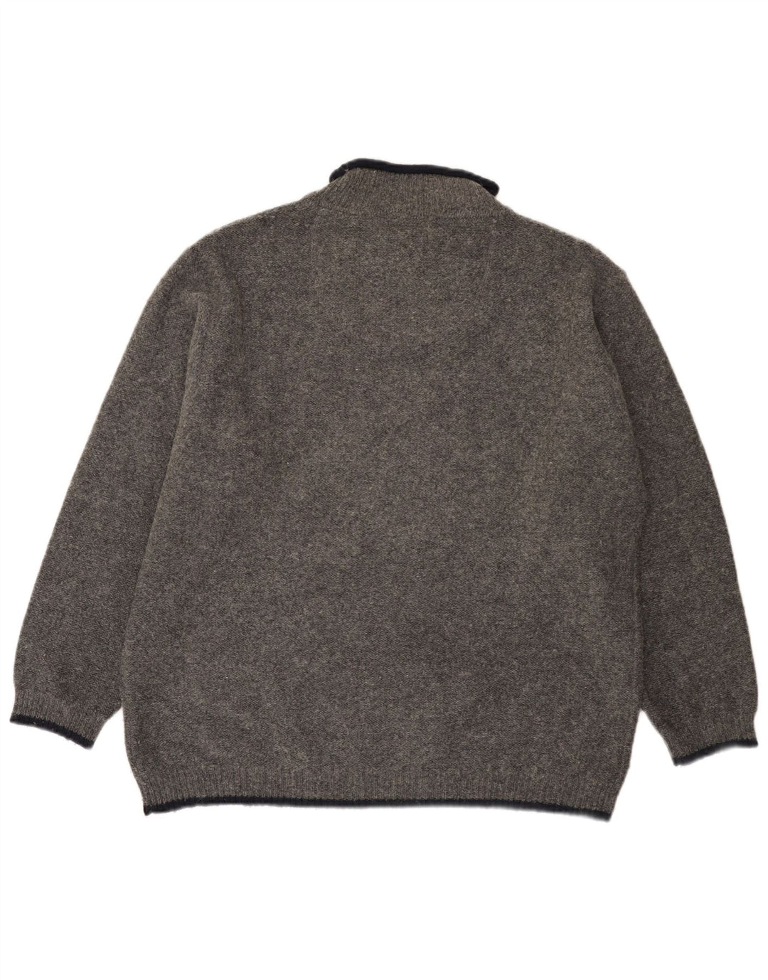 Invicta Męski sweter z golfem XL, szara wełna