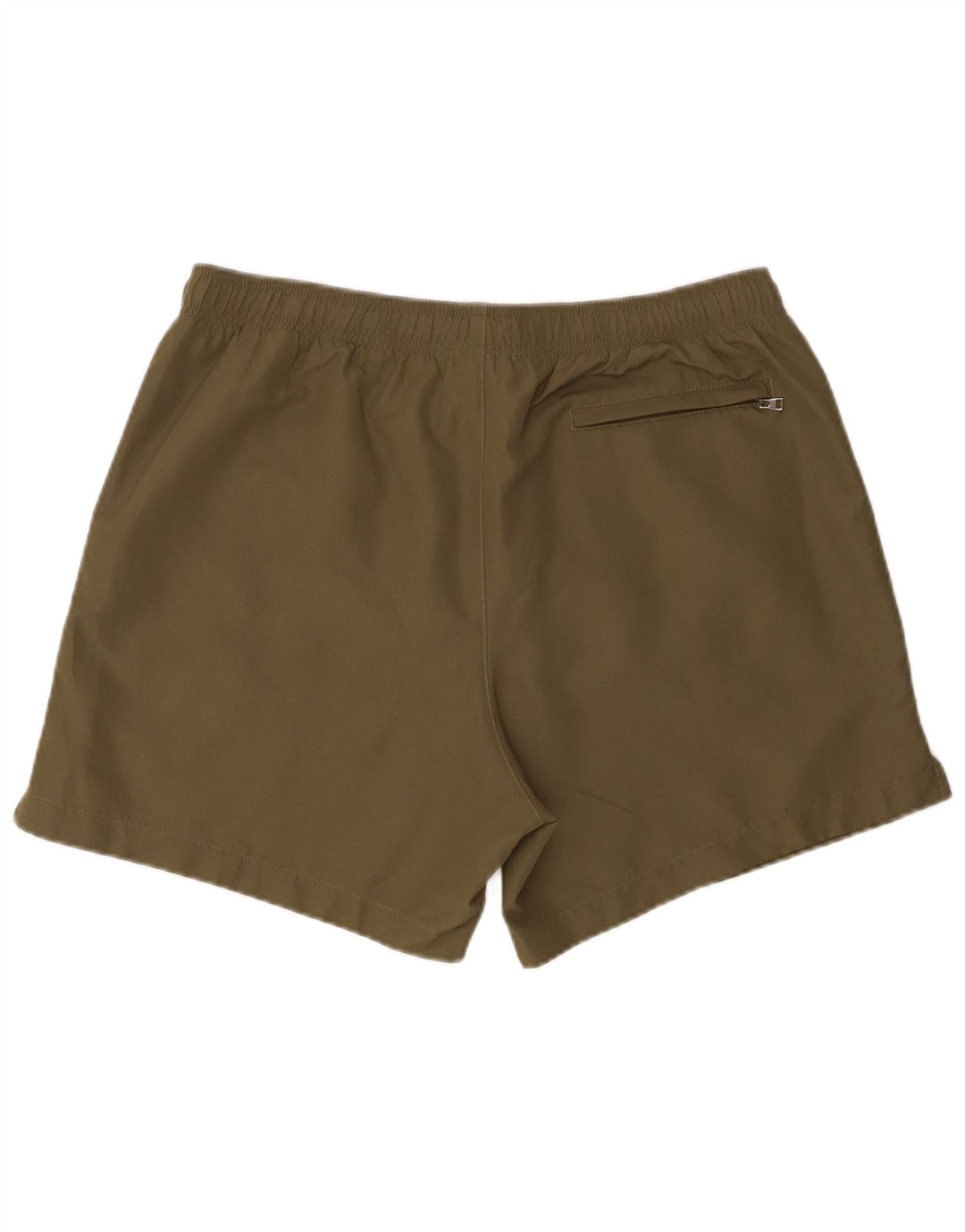 Męskie spodenki kąpielowe Calvin Klein z grafiką, duże, poliestrowe w kolorze khaki