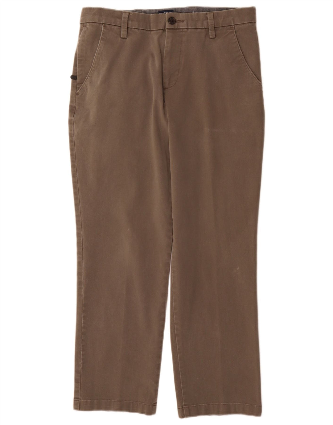 Męskie spodnie typu chino Regular Dockers W32 L28, bawełna khaki