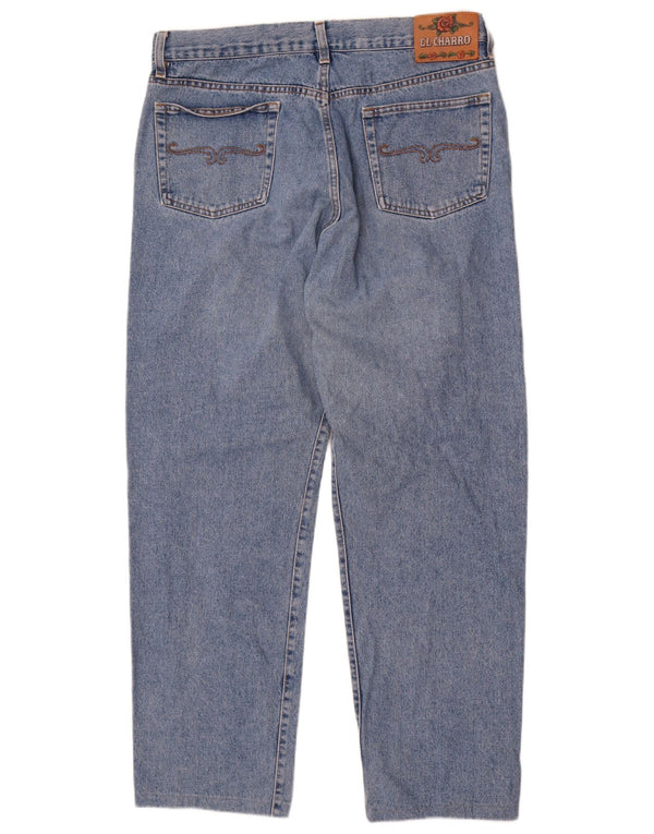 Damskie jeansy zwężane El Charro IT 42 Medium W34 L29 Niebieska bawełna