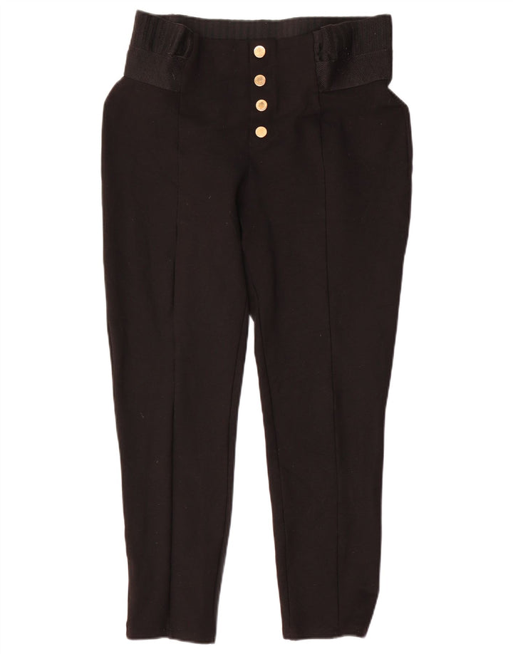 Spodnie damskie Zara Slim Capri XL W36 L24 Czarne