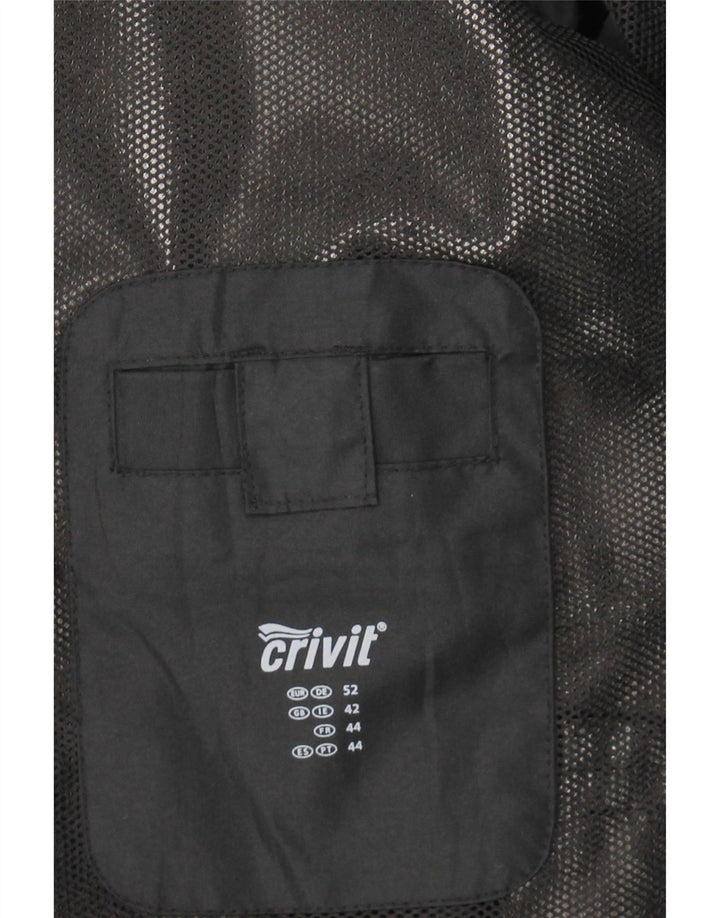 CRIVIT Mens Rain Jacket UK 42 XL Grey Polyester Vintage Crivit and Second-Hand Crivit from Messina Hembry 