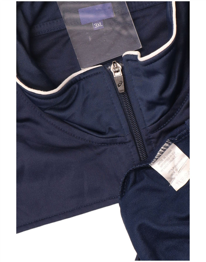 Męska kurtka dresowa ASICS Graphic 3XL w kolorze granatowym