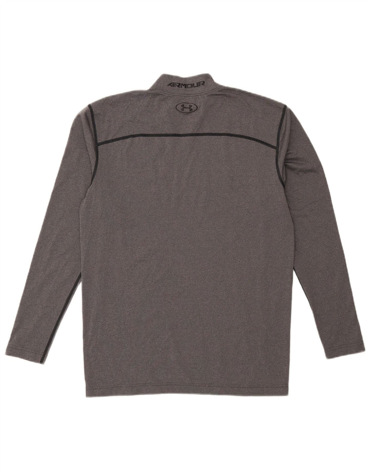 Męski top męski Under Armour Cold Gear z długim rękawem, XL, szary