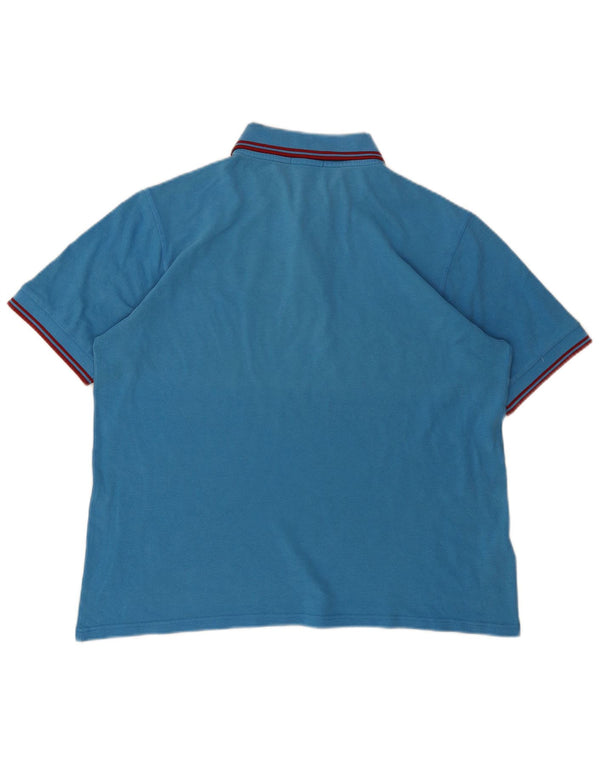 Męska koszulka polo Fred Perry XL, niebieska, bawełniana