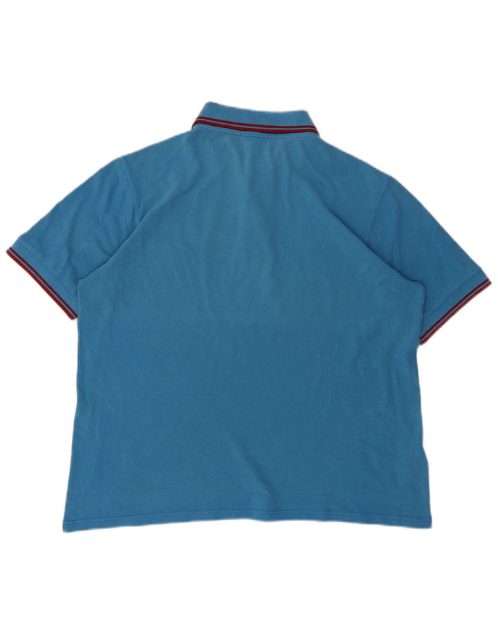 Męska koszulka polo Fred Perry XL, niebieska, bawełniana
