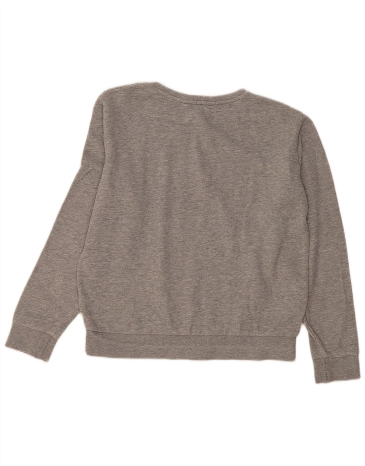 Damski sweter oversize Lee o regularnym kroju, UK 10, mały, szary, bawełniany