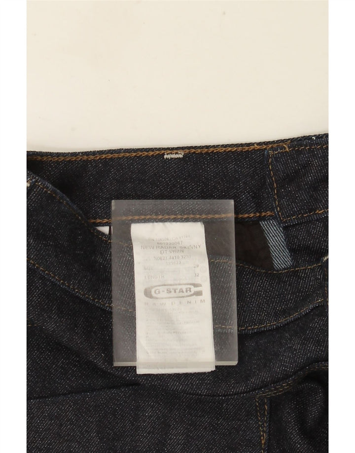 Damskie spodenki jeansowe G-Star W29 Średni granatowy, bawełniany
