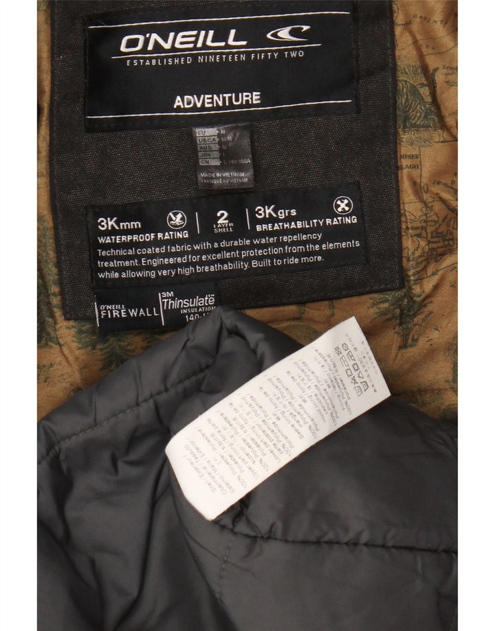 Męska kurtka parka z kapturem O'NEILL UK 38, średni szary poliester