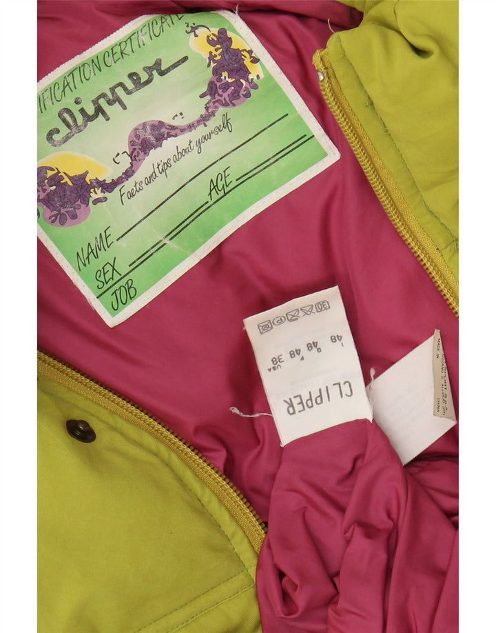 Męska ocieplana kurtka CLIPPER EU 48, średni zielony poliester