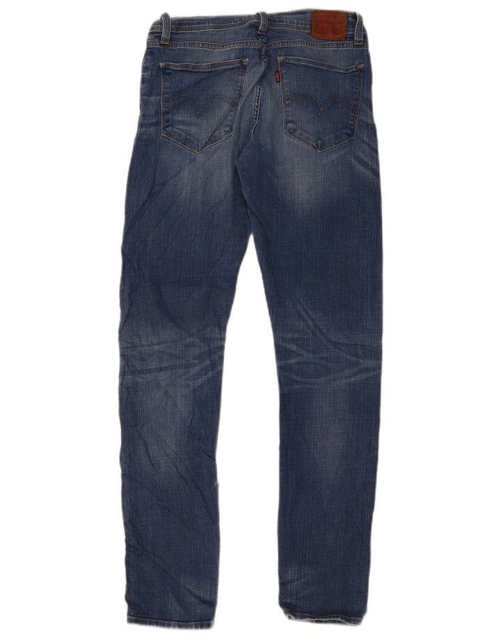 Damskie jeansy Levi's Skinny W28 L30 Niebieskie bawełniane