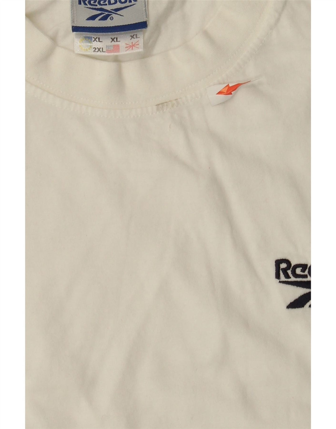 T-shirt męski Reebok Top XL, biała bawełna