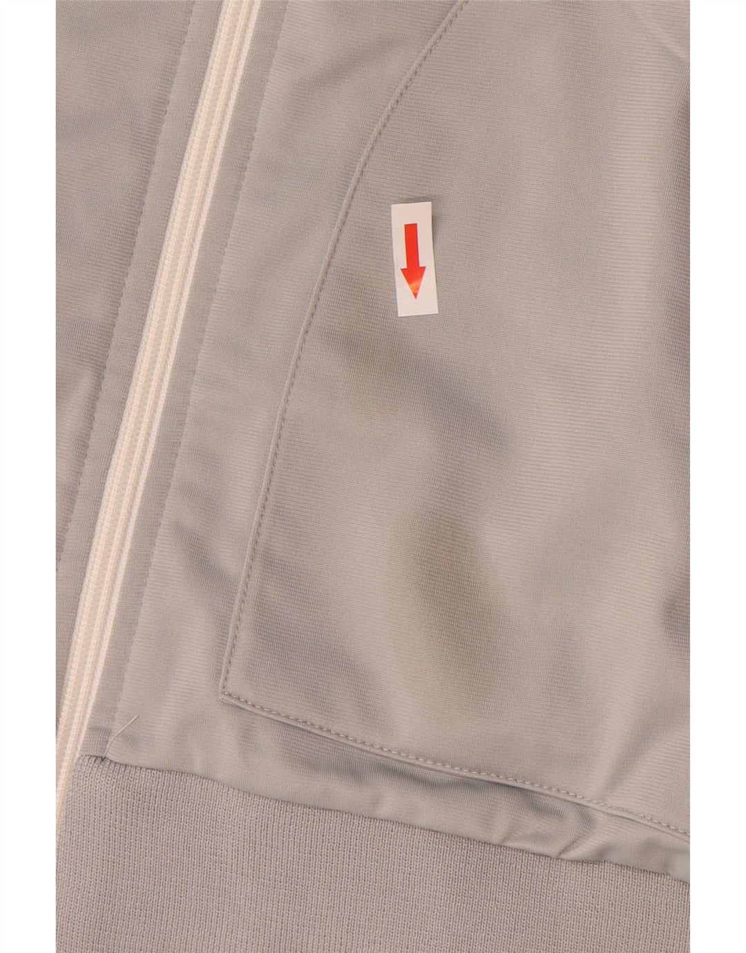 Męska kurtka dresowa Asics 2XL Szary poliester z blokami kolorów