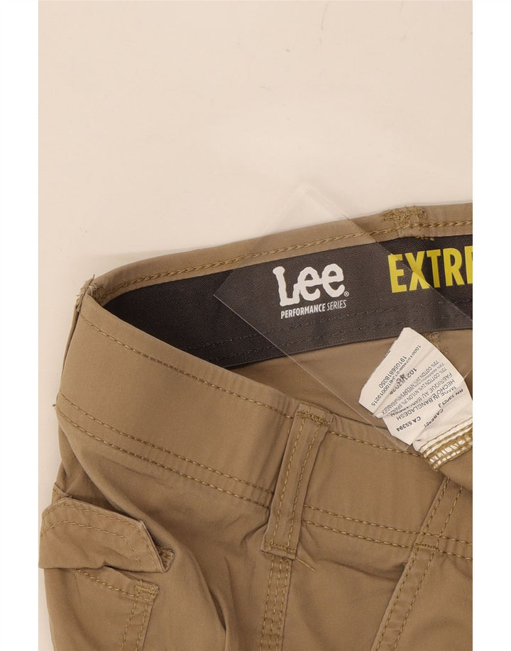 LEE Mens Cargo Shorts W40 XL  Beige Cotton Vintage Lee and Second-Hand Lee from Messina Hembry 