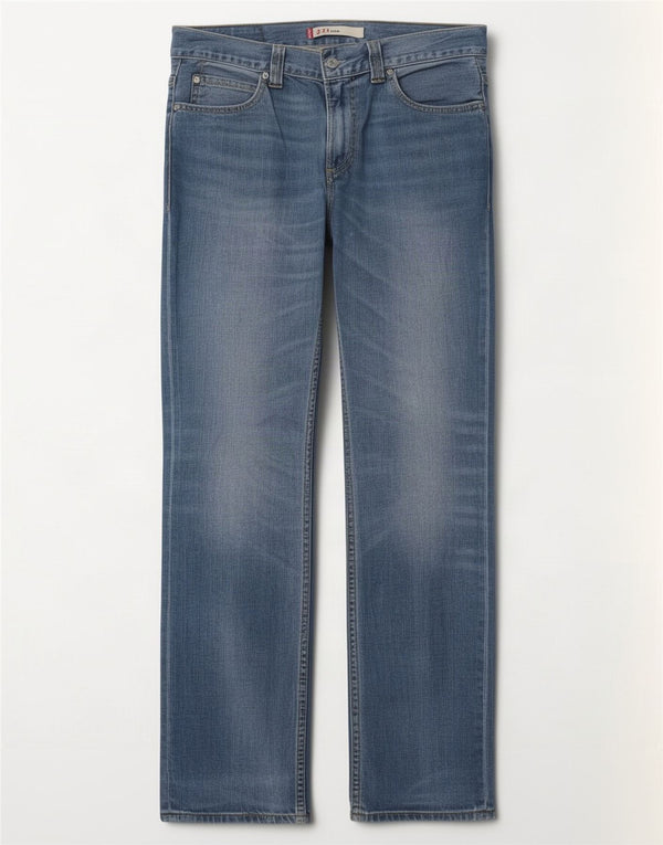 Męskie jeansy Levi's 511 Slim W36 L34 Niebieska bawełna