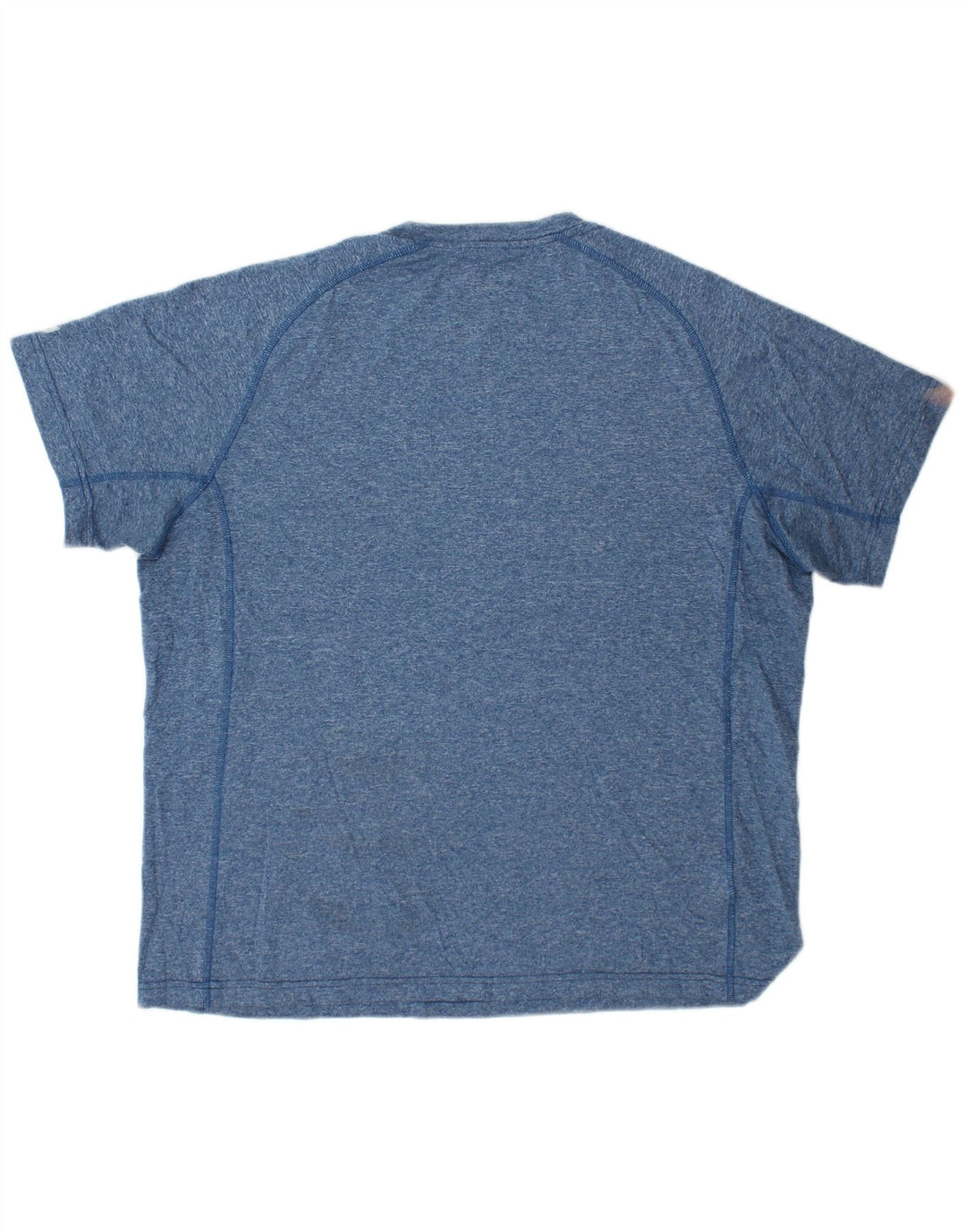 T-shirt męski EDDIE BAUER, duży, niebieski, nakrapiany poliester