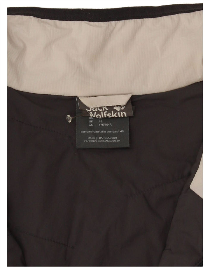 Damska kurtka wiatrówka Jack Wolfskin UK 18 XL w kolorze białym