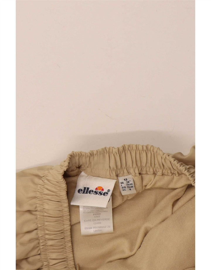 Spodnie damskie Ellesse Straight Chino UK 12 Medium W24 L29 Beżowy poliester