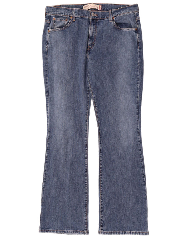 Jeansy Levi's Damskie 515 Nouveau Bootcut US 16 2XL W36 L33 Niebieskie bawełniane