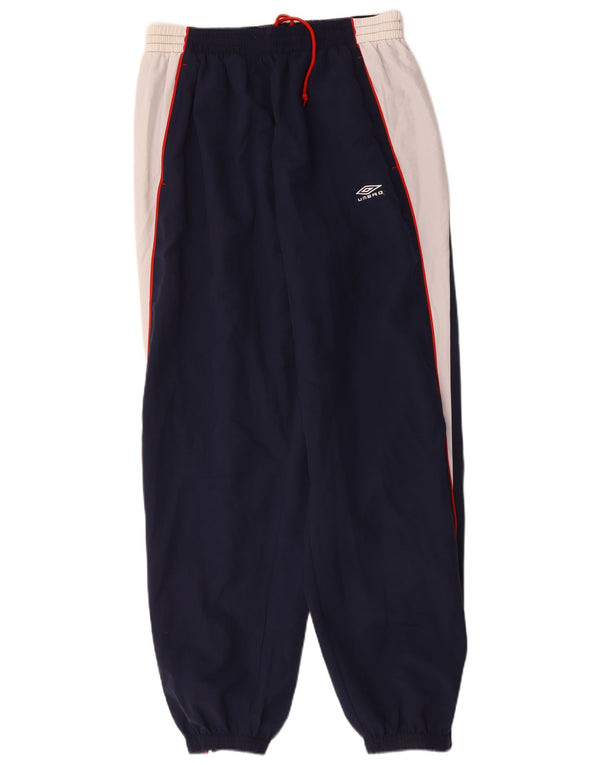 Męskie spodnie dresowe Umbro Joggers XL Granatowy poliester w blokach kolorów