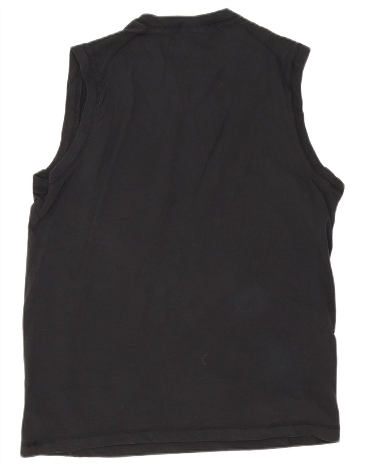T-shirt męski Nike, średni czarny, bawełniany