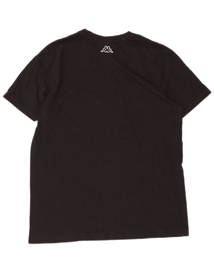 Damska koszulka z grafiką Kappa Top UK 16, duża czarna