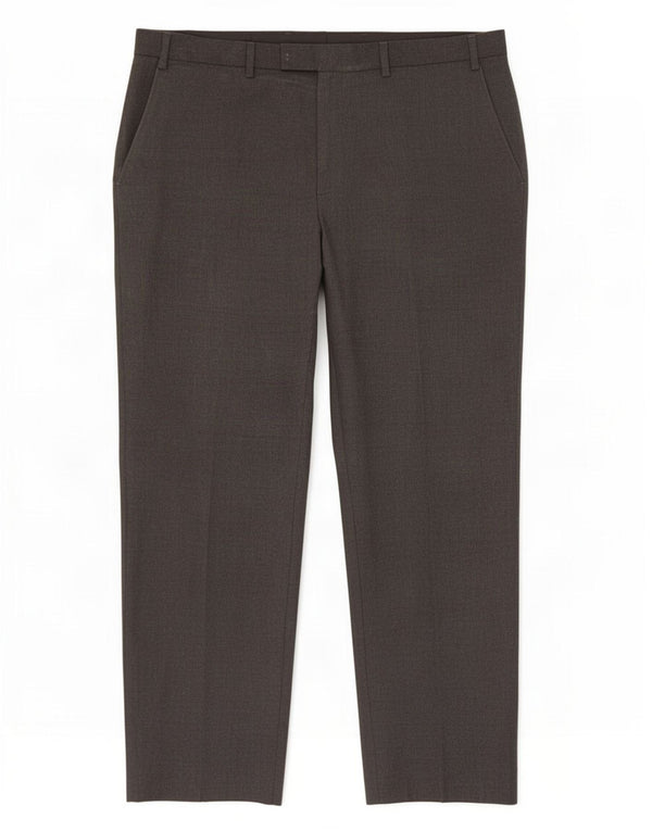 Marks & Spencer Mens Regular Fit Suit Trousers W38 L29 Grey Polyester