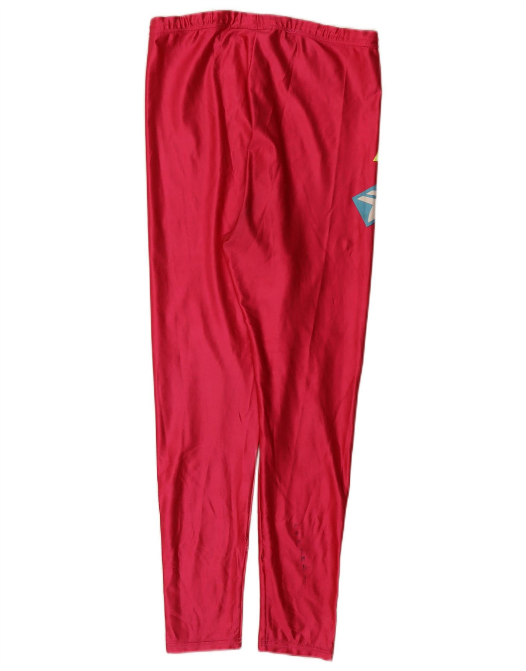 Dziewczęce legginsy z grafiką Asics 13-14 lat, duże, różowe, poliestrowe