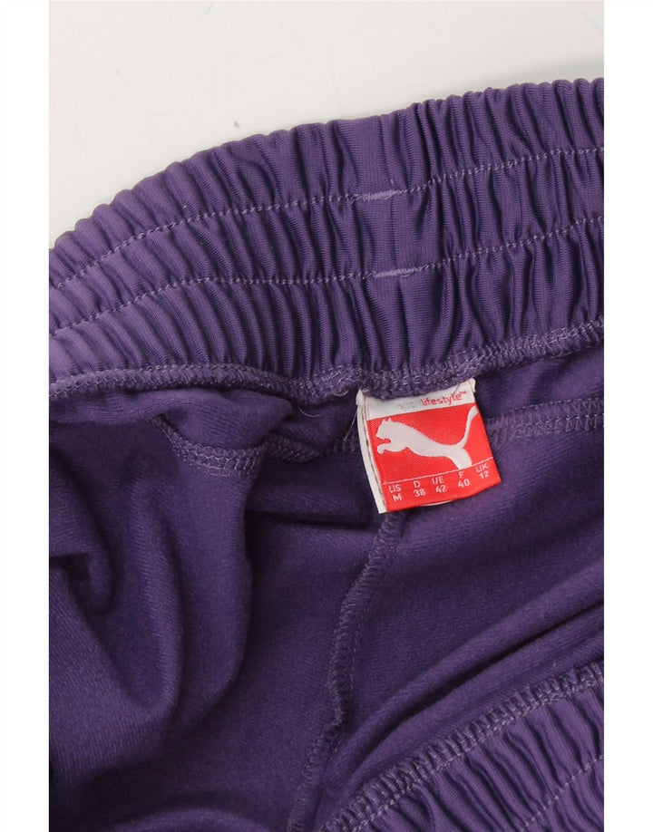 PUMA Womens Tracksuit Trousers UK 12 Medium Purple Polyester Vintage Puma and Second-Hand Puma from Messina Hembry 