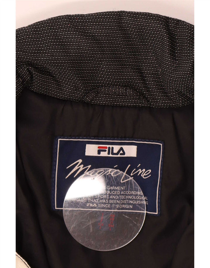 Fila Męska kurtka narciarska z kapturem IT 48 Medium Black Colorblock