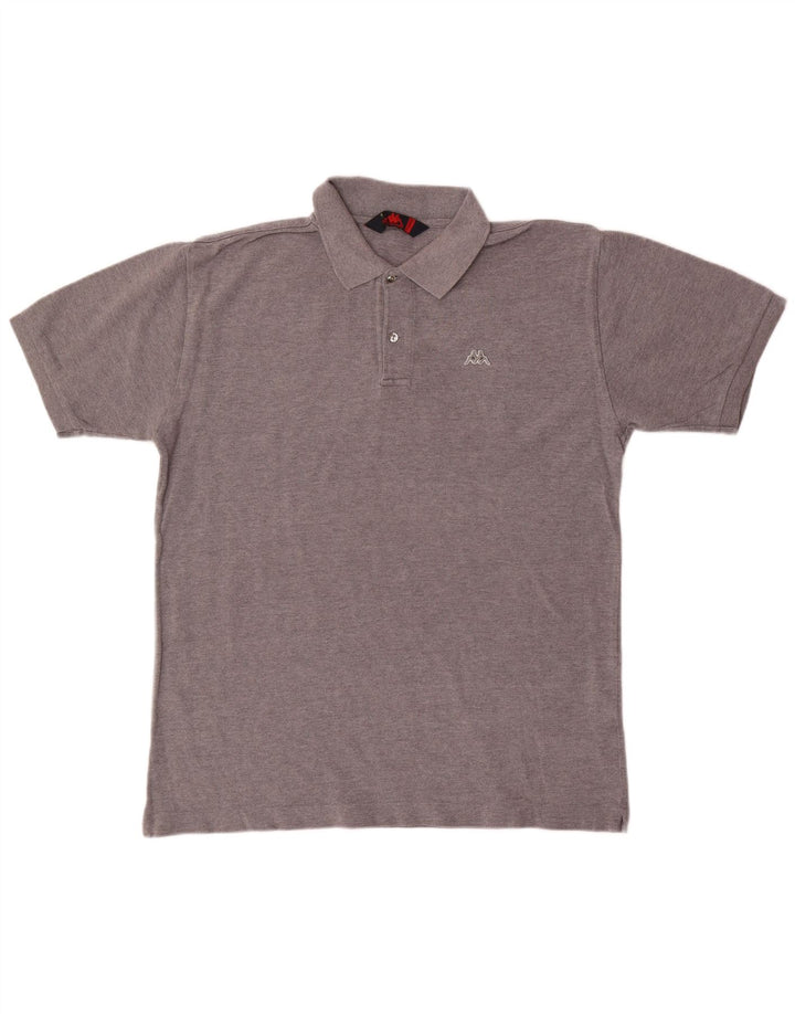 Męska koszulka polo Kappa XL, szara