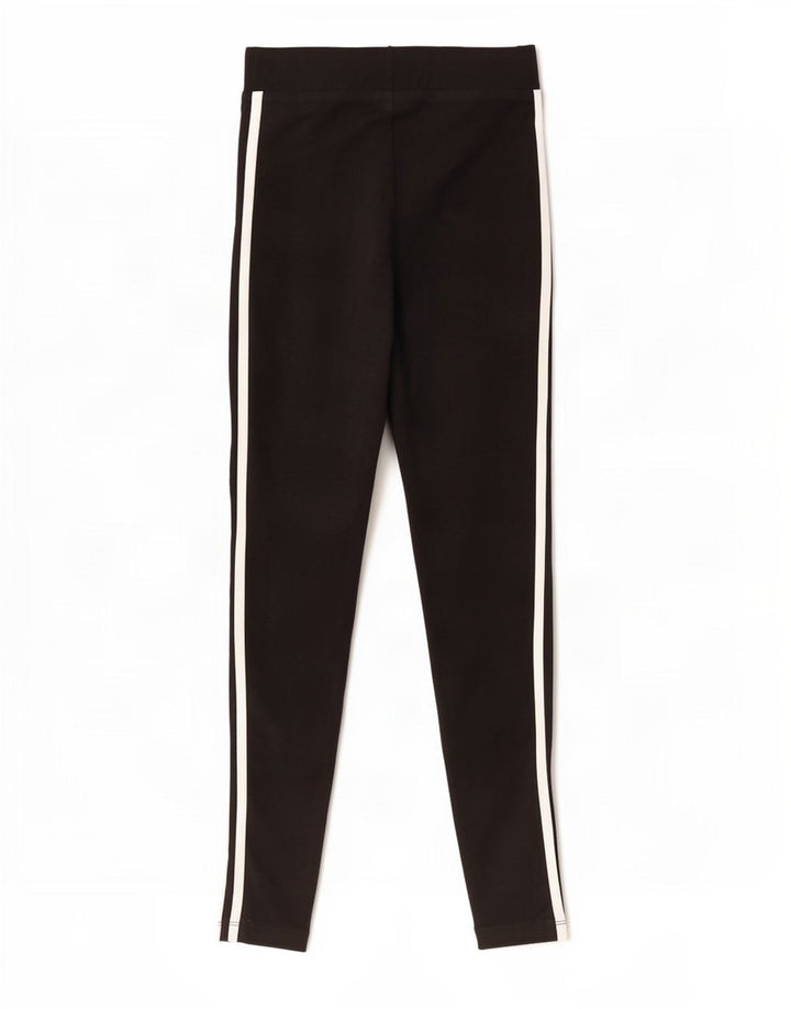 Legginsy Damskie Adidas UK 8 Małe Czarne Bawełniane