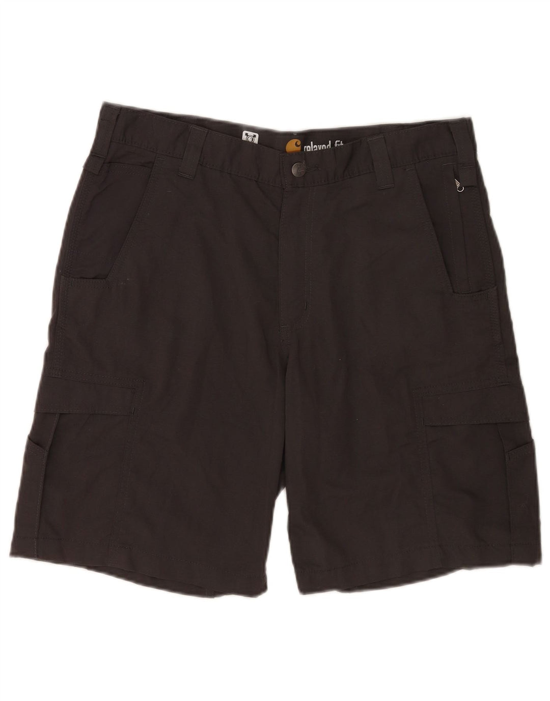 Męskie spodenki Carhartt o swobodnym kroju W36, duże, szare, bawełniane