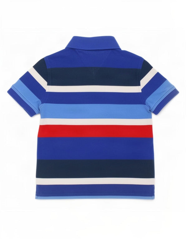 Chłopięca koszulka polo Tommy Hilfiger 4-5 lat XS, niebieska bawełniana w paski