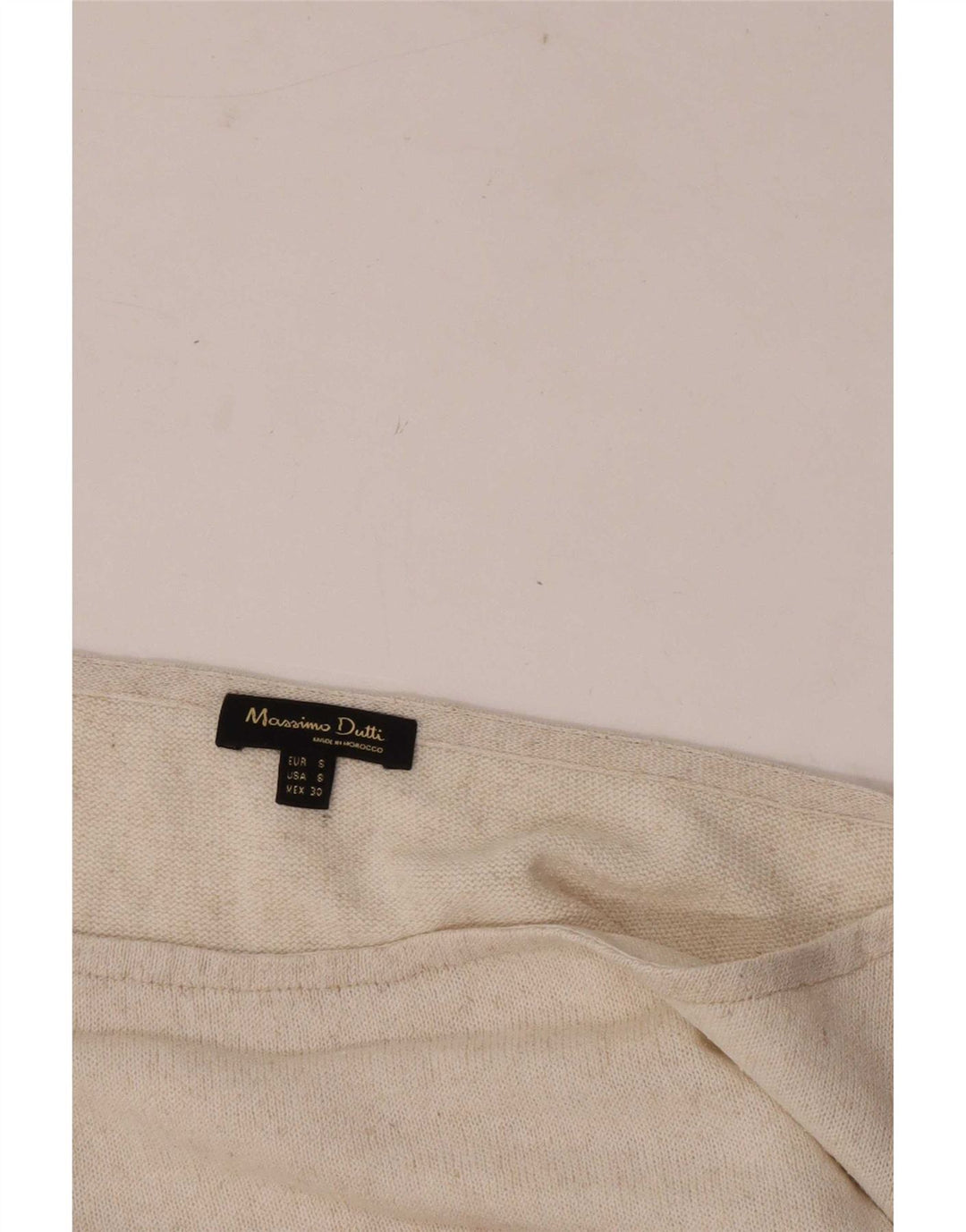 Bluzka damska Massimo Dutti Top UK 10 Small Beige