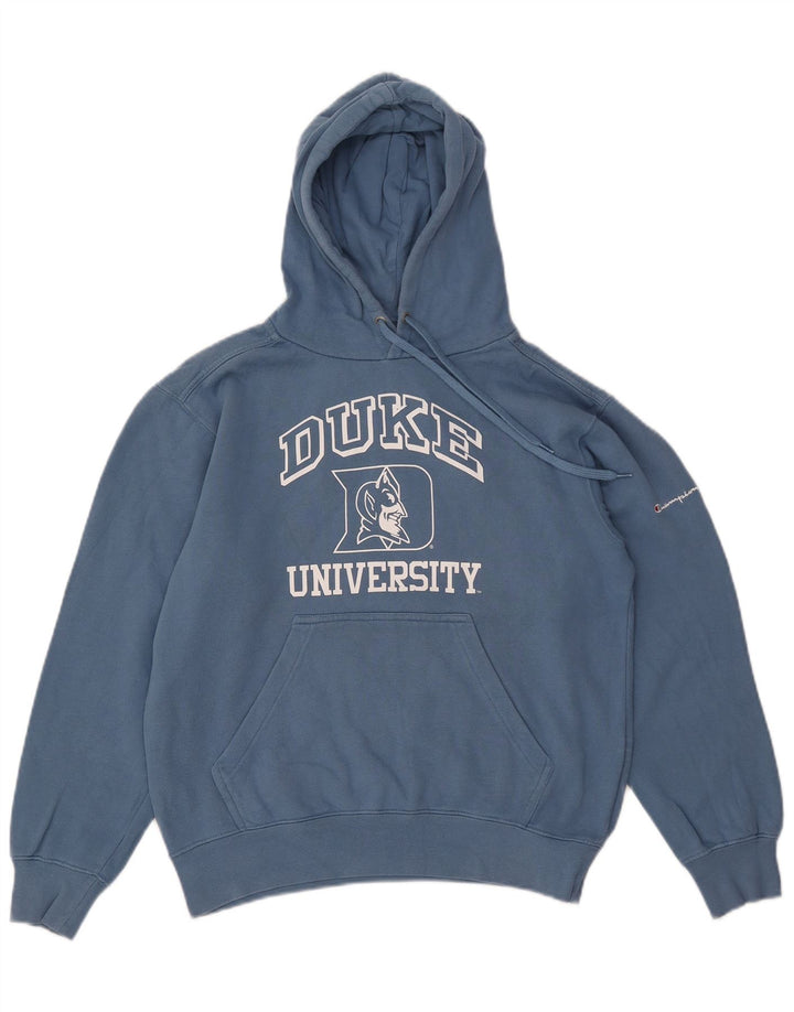 Damski sweter oversize z kapturem CHAMPION Duke University UK 10 Small Blue