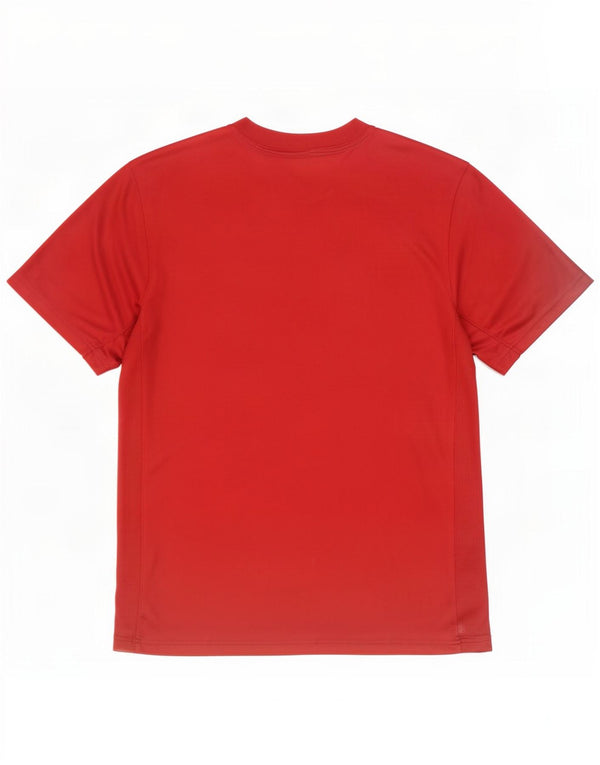 Męski T-shirt Nike Dri Fit, duży, czerwony, poliester