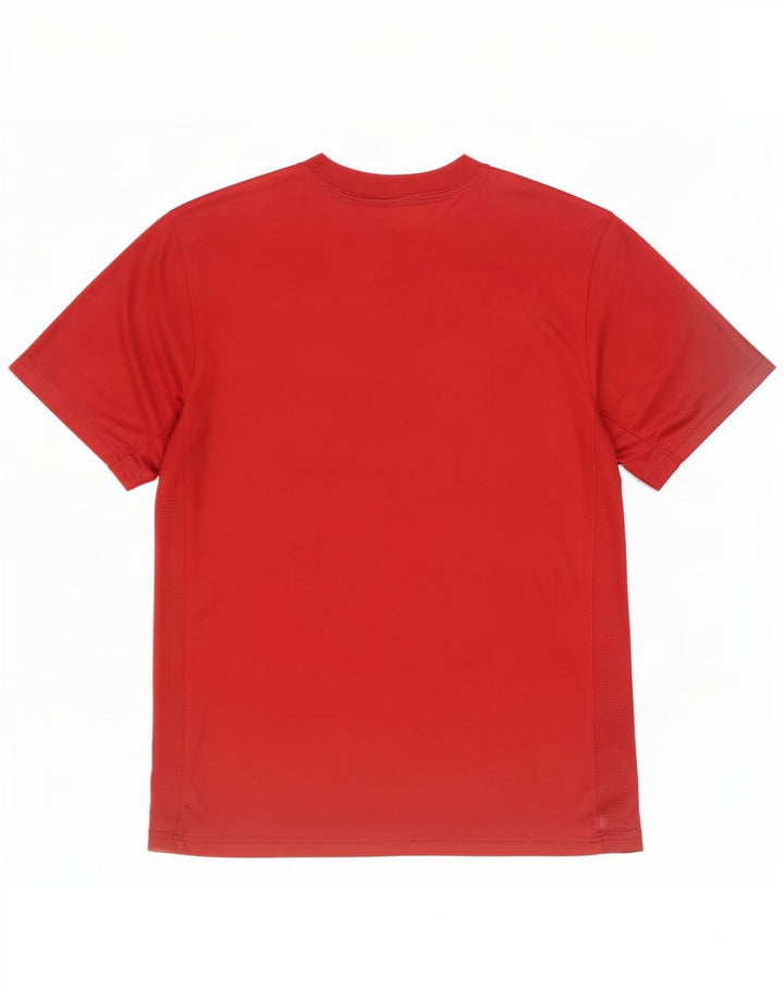 Męski T-shirt Nike Dri Fit, duży, czerwony, poliester