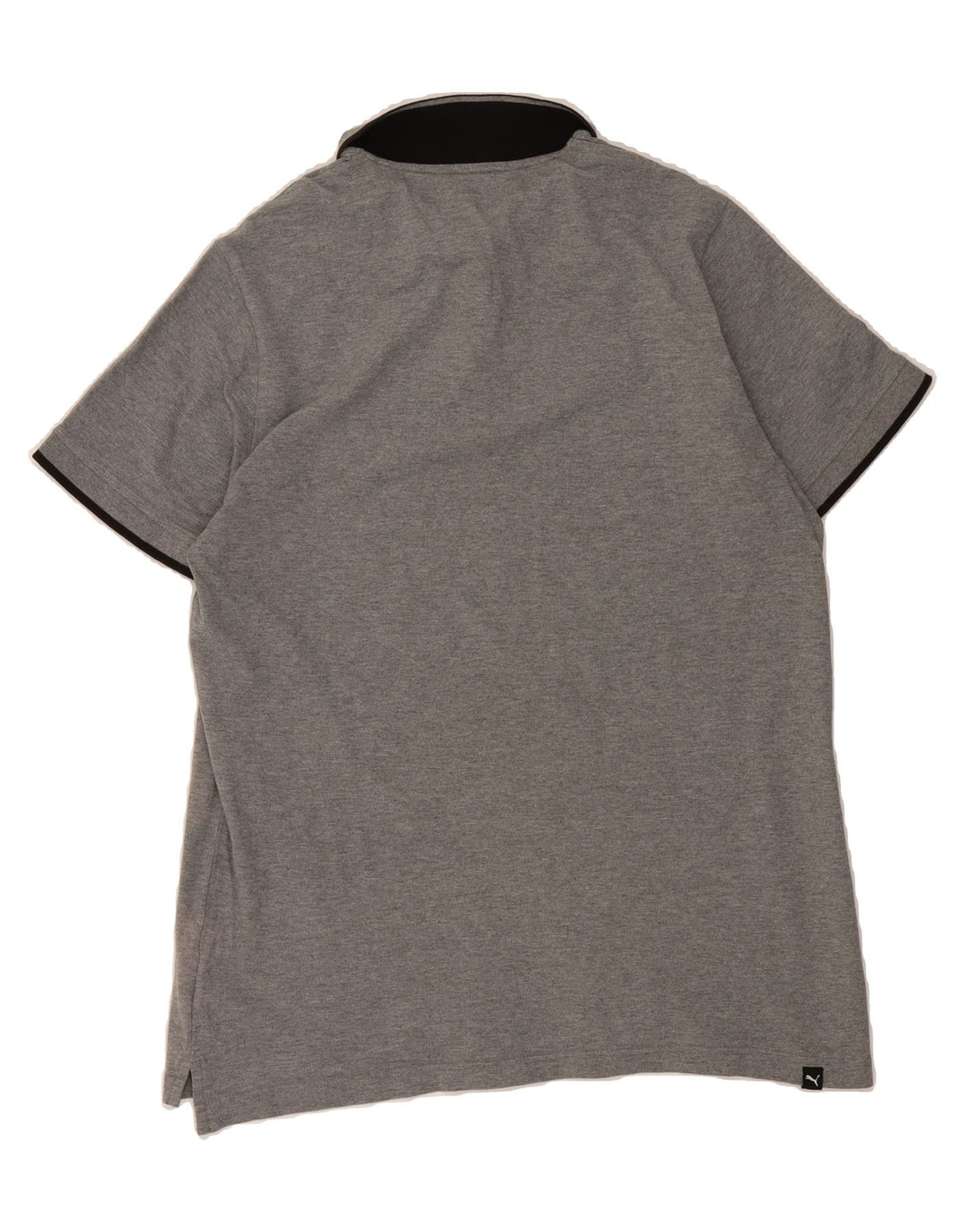 PUMA Mens Polo Shirt XL Grey Cotton Vintage Puma and Second-Hand Puma from Messina Hembry 
