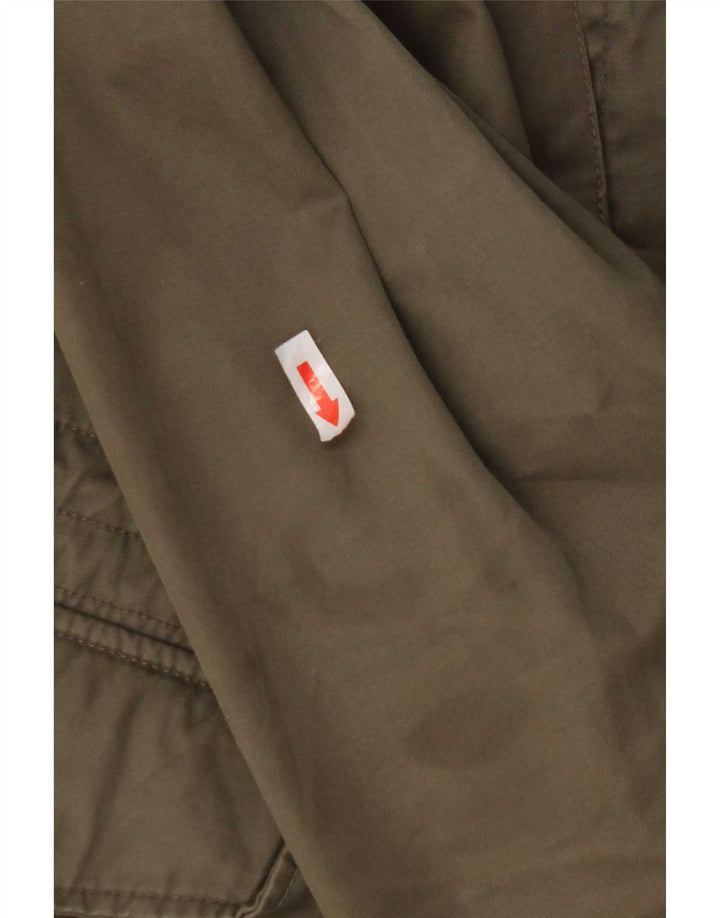 Kurtka damska Marks & Spencer UK 44 2XL, bawełniana khaki