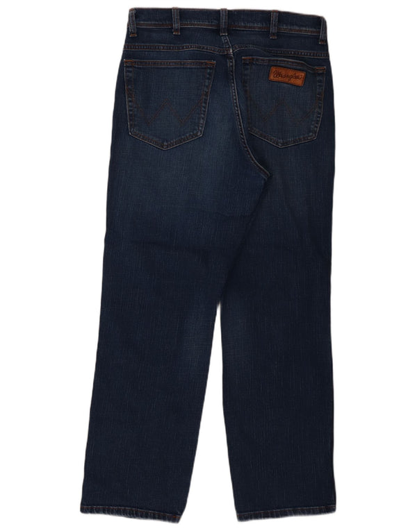 Męskie jeansy Wrangler Texas Straight W34 L30 Niebieskie, bawełniane