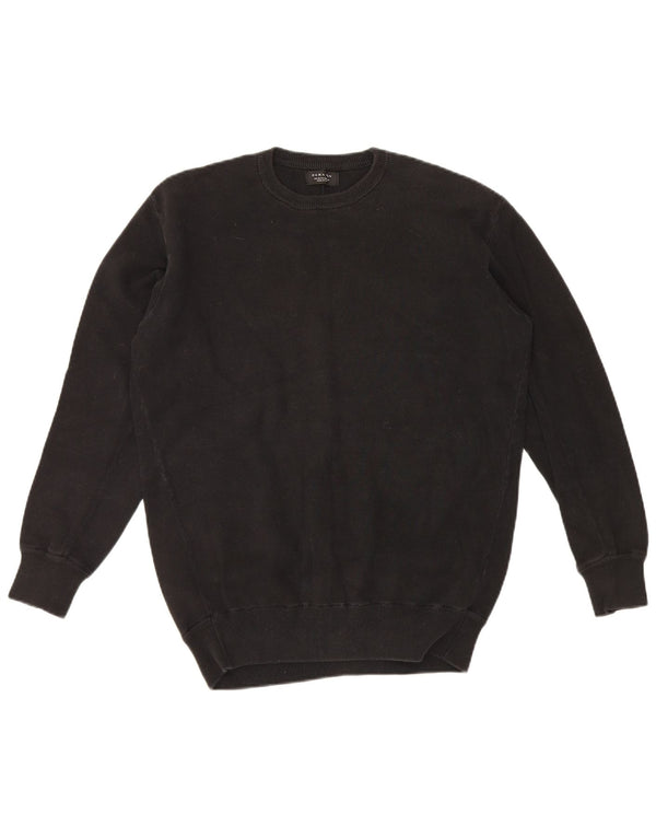 Męski sweter Zara, średni czarny