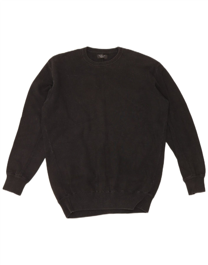 Męski sweter Zara, średni czarny