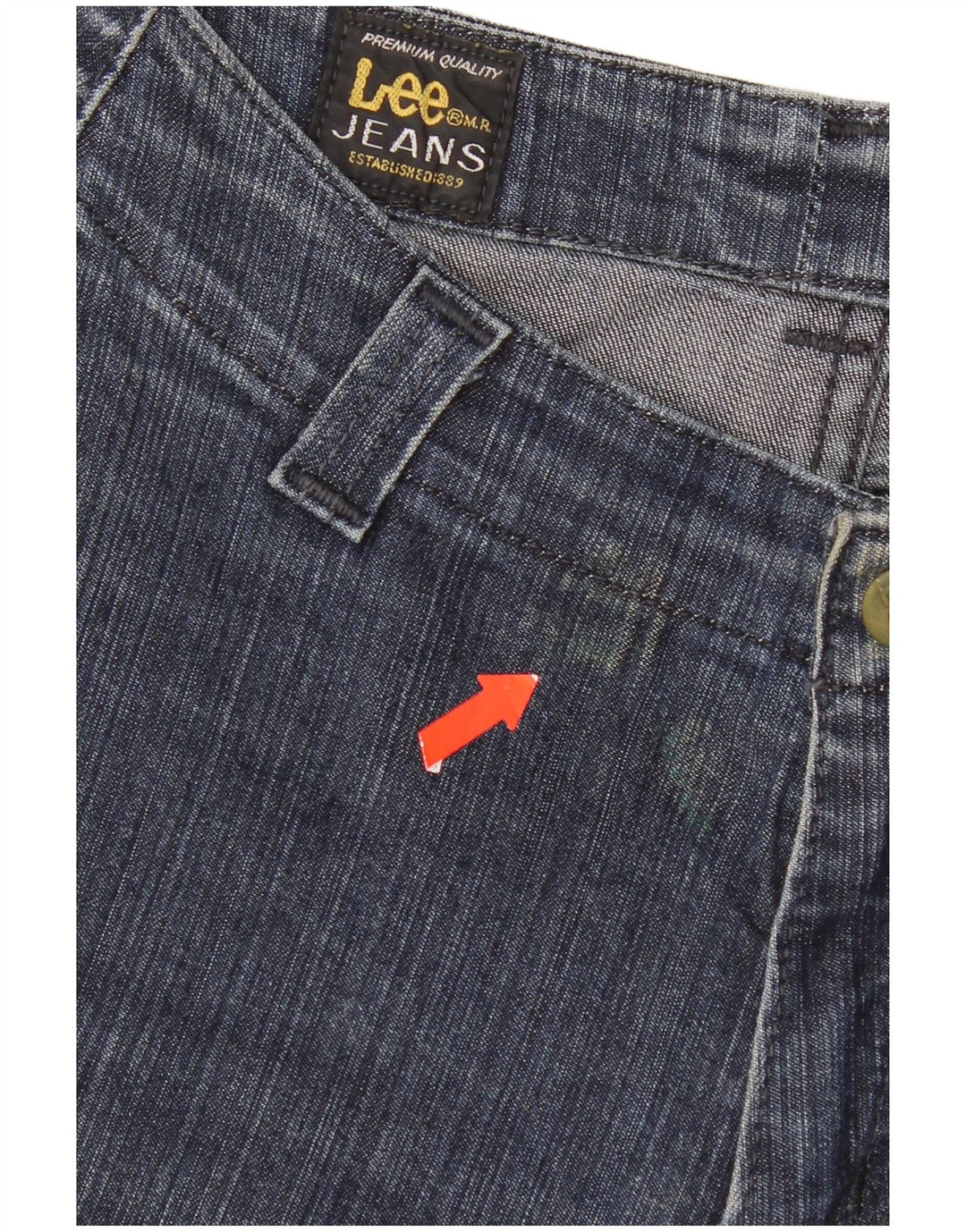 Damskie jeansy Lee Flared W26 L32 Niebieskie