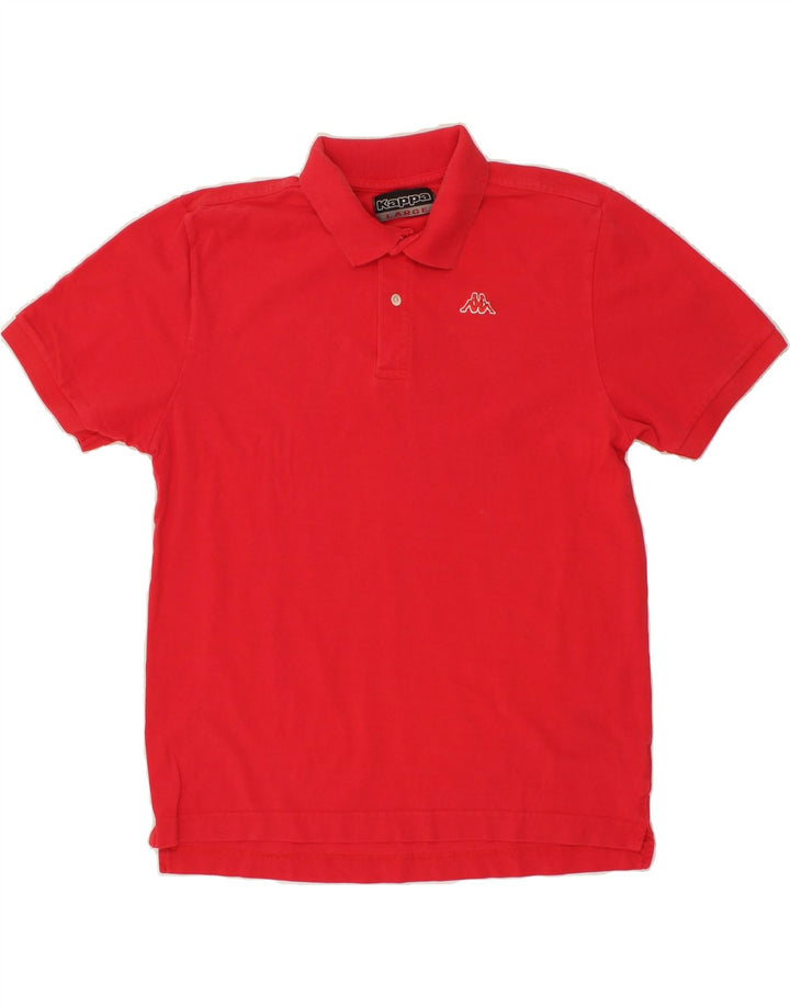 KAPPA Mens Polo Shirt Large Red Cotton Vintage Kappa and Second-Hand Kappa from Messina Hembry 