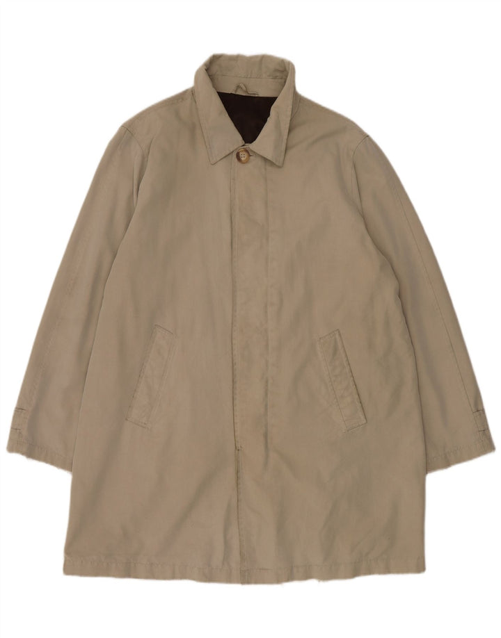 Płaszcz męski Massimo Dutti EU 40, duży, bawełniany khaki