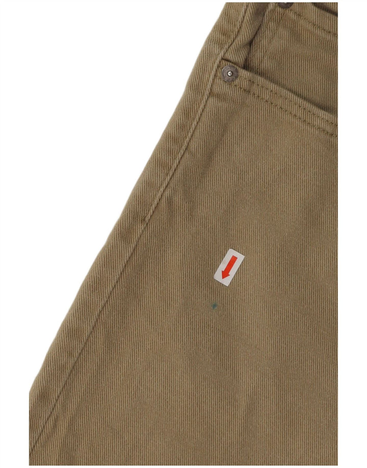LEVI'S Mens 512 Denim Shorts W34 Large Khaki Cotton