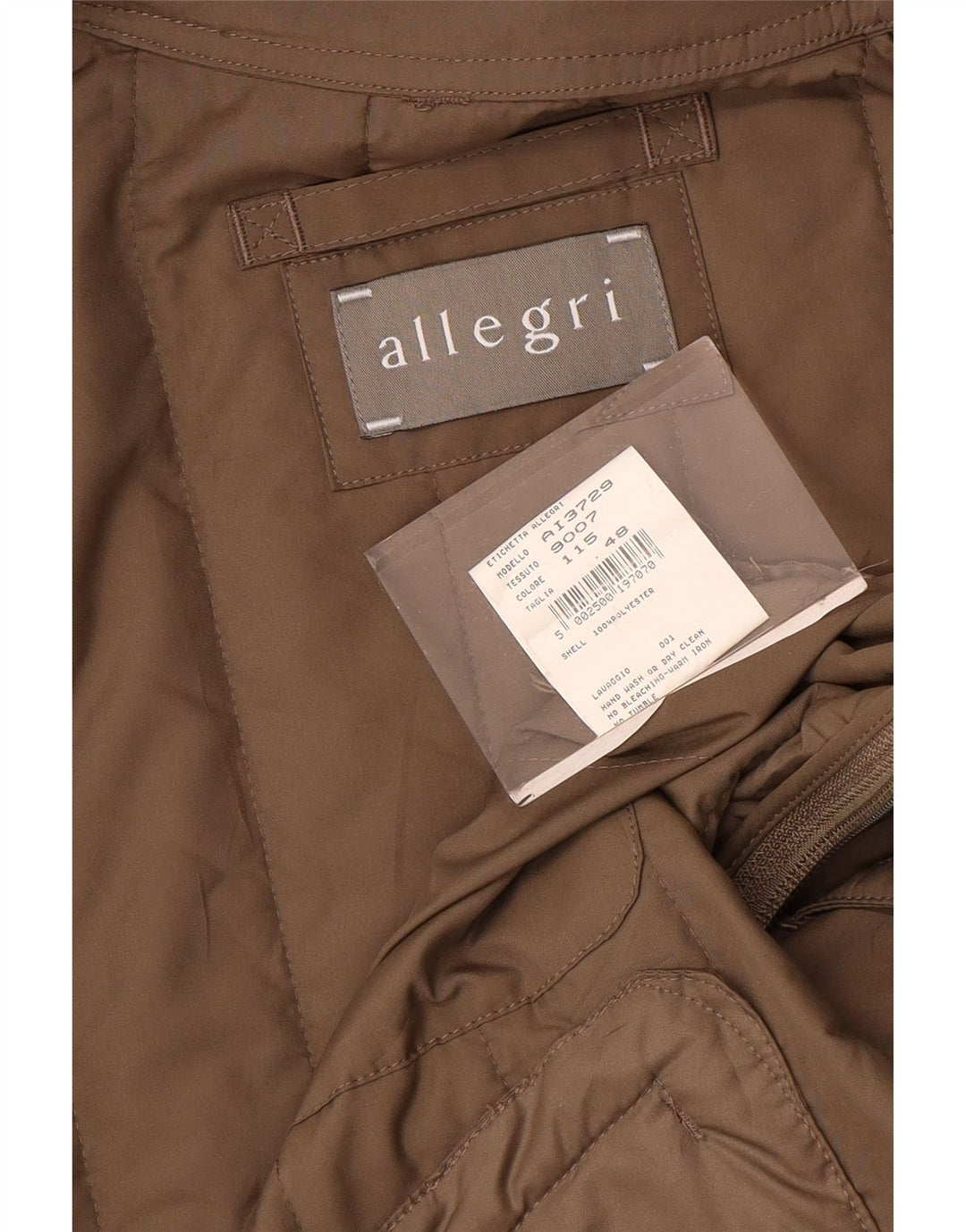 Damski płaszcz Allegri IT 48 XL, brązowy poliester