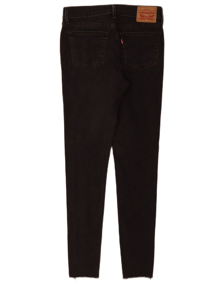 Damskie jeansy Levi's 710 Super Skinny W28 L31 Czarne