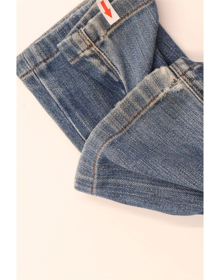 Damskie jeansy Calvin Klein Bootcut W26 L30 Niebieskie